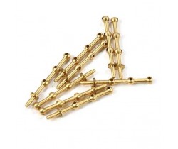 Candelero de latón 12mm 3 taladros Amati 4952 (10 unidades)