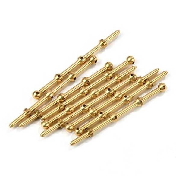 Candelero de latón 20mm 3 taladros Amati 4953 (10 unidades)