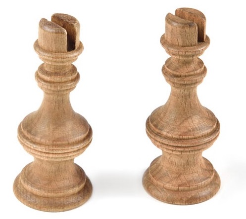 Soporte de madera 65mm Amati 5685/00 (2 unidades)