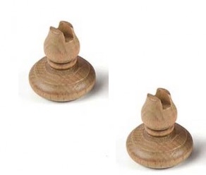 Soporte de madera 28mm Amati 5685/02 (2 unidades)