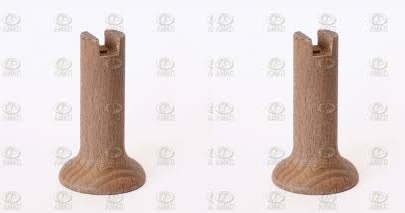 Soporte de madera 51mm Amati 5685/04 (2 unidades)