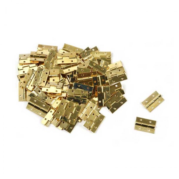 Bisagra de Latón 15mm x 15mm Amati 6040/02 (4 unidades)
