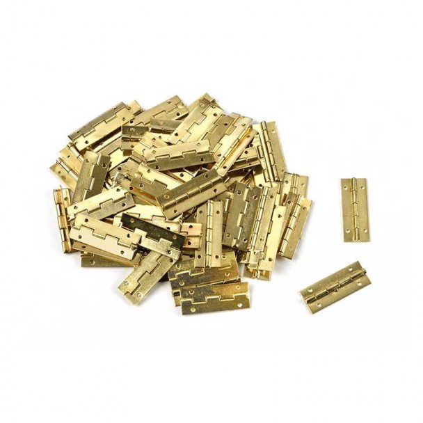 Bisagra de Latón 25mm x 10mm Amati 6040/04 (4 unidades)