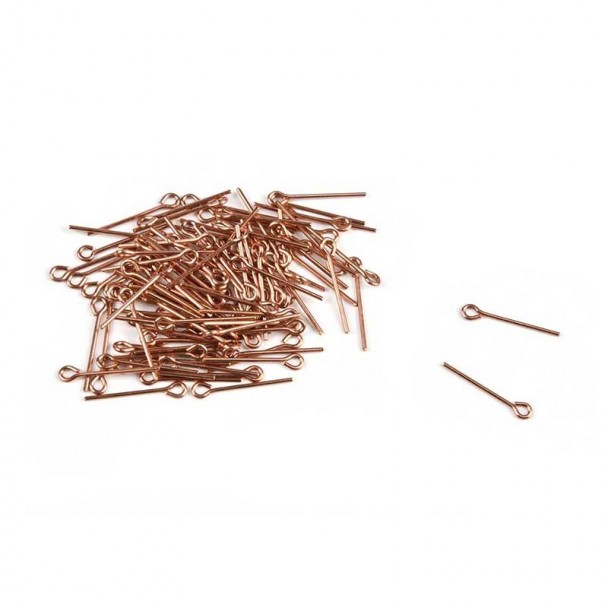 Cáncamos de cobre 10mm x 0,7mm Amati 4703 (100 unidades)