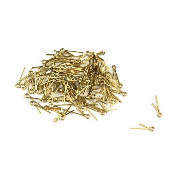 Chavetas de Latón 2 Patas 10mm x 0,7mm Amati 4702 (100 unidades)
