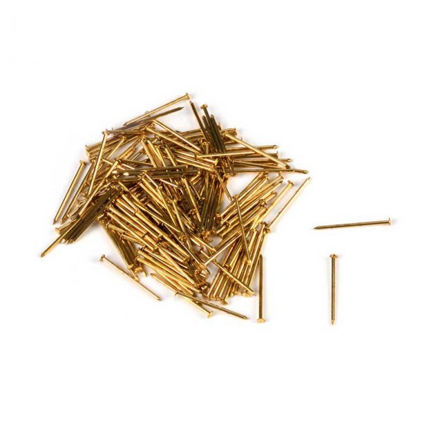 Clavos de Latón extrafino 10 mm Amati 4136/10 (150 unidades)