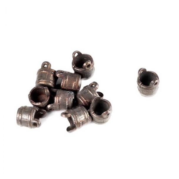 Cubo de Metal 5mm sin asa Amati 4144/05 (4 unidades)