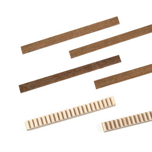 Escalera de Madera 8mm Amati 4320/08 (2 unidades)