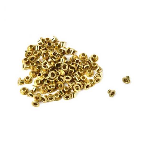 Ojo de Buey de Latón 2mm sin cristal Amati 4945/02 (unidad)