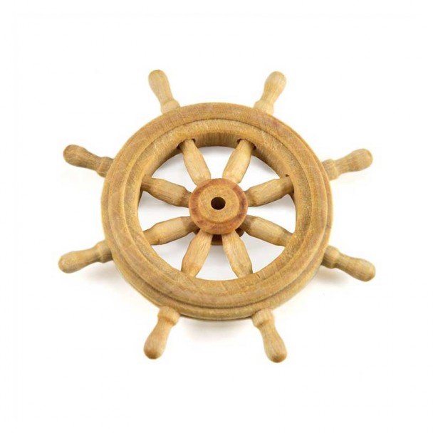 Rueda de timón madera 40mm Amati 4353/40 (unidad)